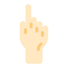 Obraz premium Finger icon