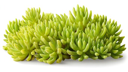 Close-up of a vibrant cluster of succulent plants.