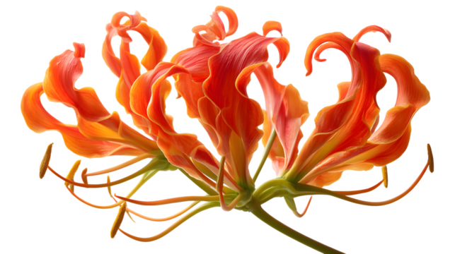 Orange flame. - Powered by Adobe