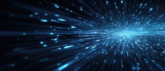 Abstract digital explosion