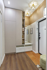 interior design. interior photography of an apartment for rent. One-room apartment with a simple and cozy design. High quality photo