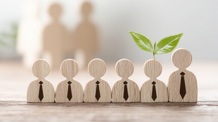 Team investment return concept featuring group of diverse individuals engaged in collaborative planning for future success