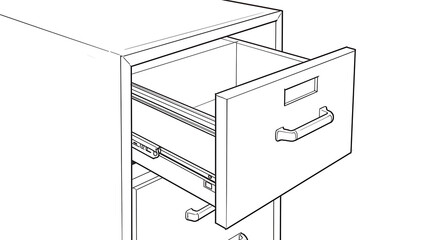 Office Filing Cabinet Drawer Design
