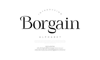 Clean and professional serif font design ideal for editorials, logos, and brand projects