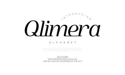 Refined serif font with a dynamic slant, perfect for modern branding and logos