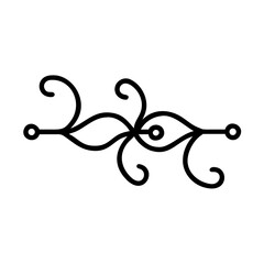 abstract floral design