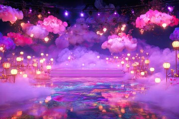 Magical, vibrant, dreamy space