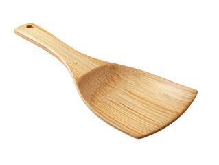 Bamboo Rice Paddle on Transparent Background

