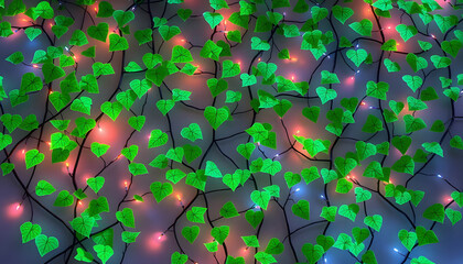 Digital Ivy Creeping Over a Virtual Cyber Wall
