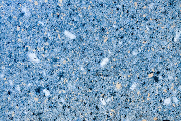 Wall terrazzo texture gray blue of stone granite black white background marble surface pattern sandstone small have mixed sand tile background.