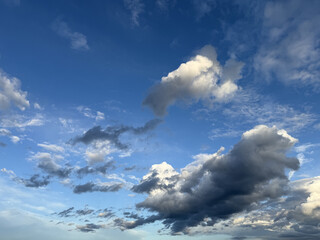 Clouds sky cloudscape weather cloudy heaven Cloud summer sunlight horizon day white atmosphere...