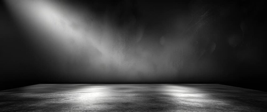 Anamorphic video modern abstract background featuring a gradient of grays and blacks. Suitable for various design and marketing purposes.