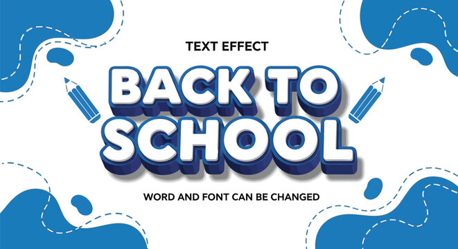 Excitedly celebrate back to school with bold typography and playful design elements
