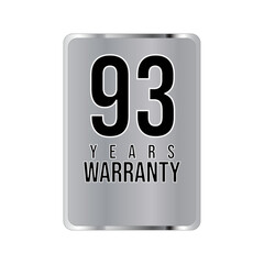 warranty stamp. sign. seal. Hologram stickers, holographic labels with silver texture, vector original product stamp. warranty badge sign insignia symbol with stars on white background