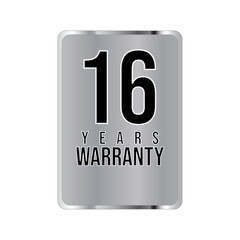 warranty stamp. sign. seal. Hologram stickers, holographic labels with silver texture, vector original product stamp. warranty badge sign insignia symbol with stars on white background