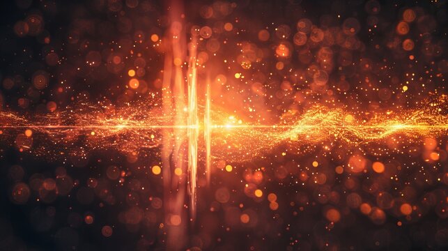 Exploring the intricacies of abstract sound waves  a journey through sonic art and innovation