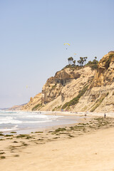 Cliffs at Blacks Beach La Jolla California July 19 2025 