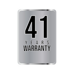 warranty stamp. sign. seal. Hologram stickers, holographic labels with silver texture, vector original product stamp. warranty badge sign insignia symbol with stars on white background