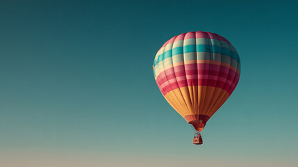 Fototapeta premium Multicolor Balloon Against Clear Sky