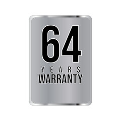 warranty stamp. sign. seal. Hologram stickers, holographic labels with silver texture, vector original product stamp. warranty badge sign insignia symbol with stars on white background