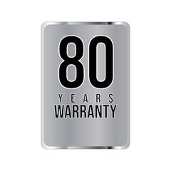 warranty stamp. sign. seal. Hologram stickers, holographic labels with silver texture, vector original product stamp. warranty badge sign insignia symbol with stars on white background