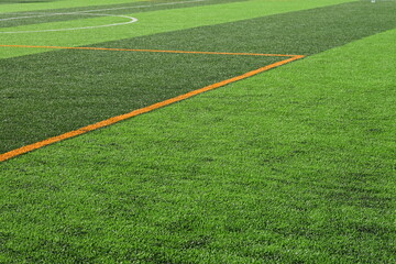 artificial green grass background for playground