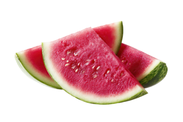 Close-up of three watermelon slices (1)
