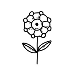 flower handdrawn illustration