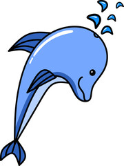 dolphin vector illustration