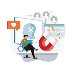 Men are increasing AI-enhanced automated customer engagement.