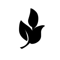 leaf silhouette design
