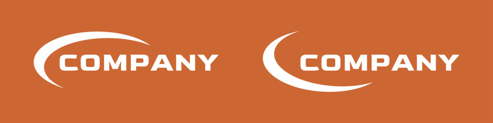 generic circle logo design, editable icon, generic icon for your company
