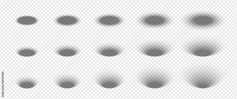 Aufkleber isolated ellipse shape with diffused shadow and subtle edge glow. clean vector background. perfect f