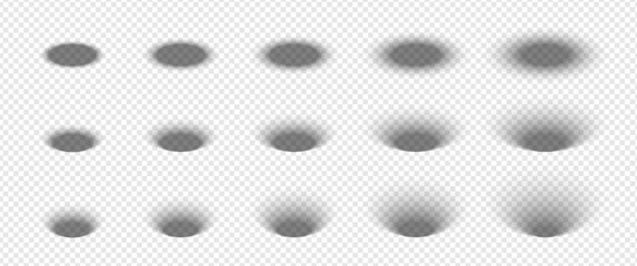 Isolated ellipse shape with diffused shadow and subtle edge glow. Clean vector background. Perfect for product mockup, soft surface effect or abstract round object display. © Azat Valeev