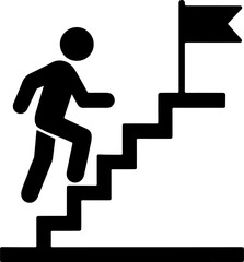 running man silhouette