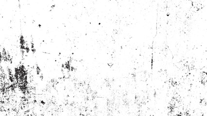 Distressed Black White Grunge Texture Overlay, Aged Rough Industrial Surface Background