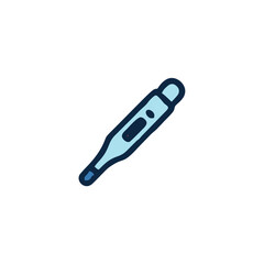Medical Thermometer Temperature Vector Icon