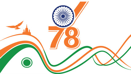 National day celebration graphic