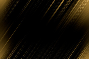 Naklejka na ściany i meble abstract black and gold are light with white the gradient is the surface with templates metal texture soft lines tech diagonal background gold dark sleek clean modern.