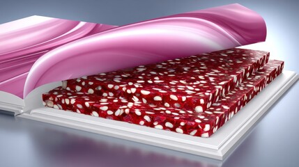 Turkish Delight Candy Book - Sweet Treat Food Dessert