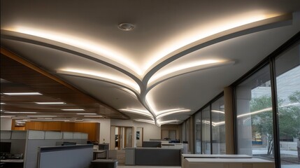Modern Office Interior Design, Architecture, Workplace