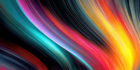 Abstract vibrant color streaks (1)