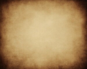Naklejka premium Vintage canvas background with vignette border