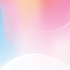 Abstract blurred gradient fluid vector background design wallpaper template with dynamic color.