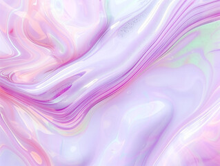 Candy Swirl Marble in Soft Pastel Pink and Lavender
