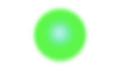 Bright Green Orb on Black Speckle Background: Abstract, Vibrant, Energetic Stock Image