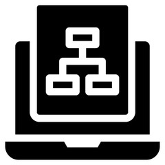 Website Structure glyph icon
