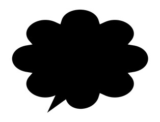 speech bubble icon 07E : cloud, bubble, speech, icon, symbol, illustration, vector, design, speech balloon icon, comics, cartoon style