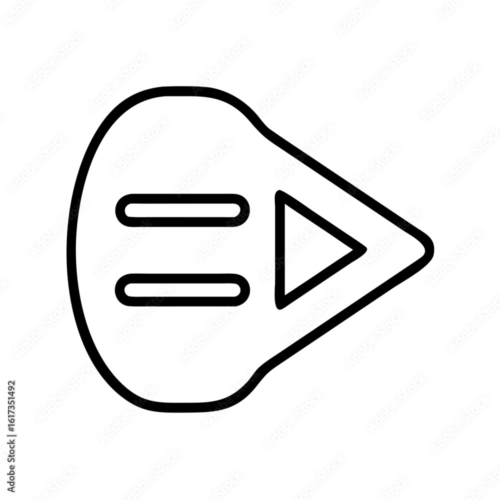 Poster menu arrow vector icon for ui navigation and dropdown menu design, menu arrow vector icon, dropdown 