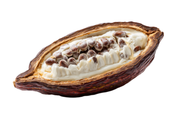 Cocoa Fruit On Transparent Background PNG